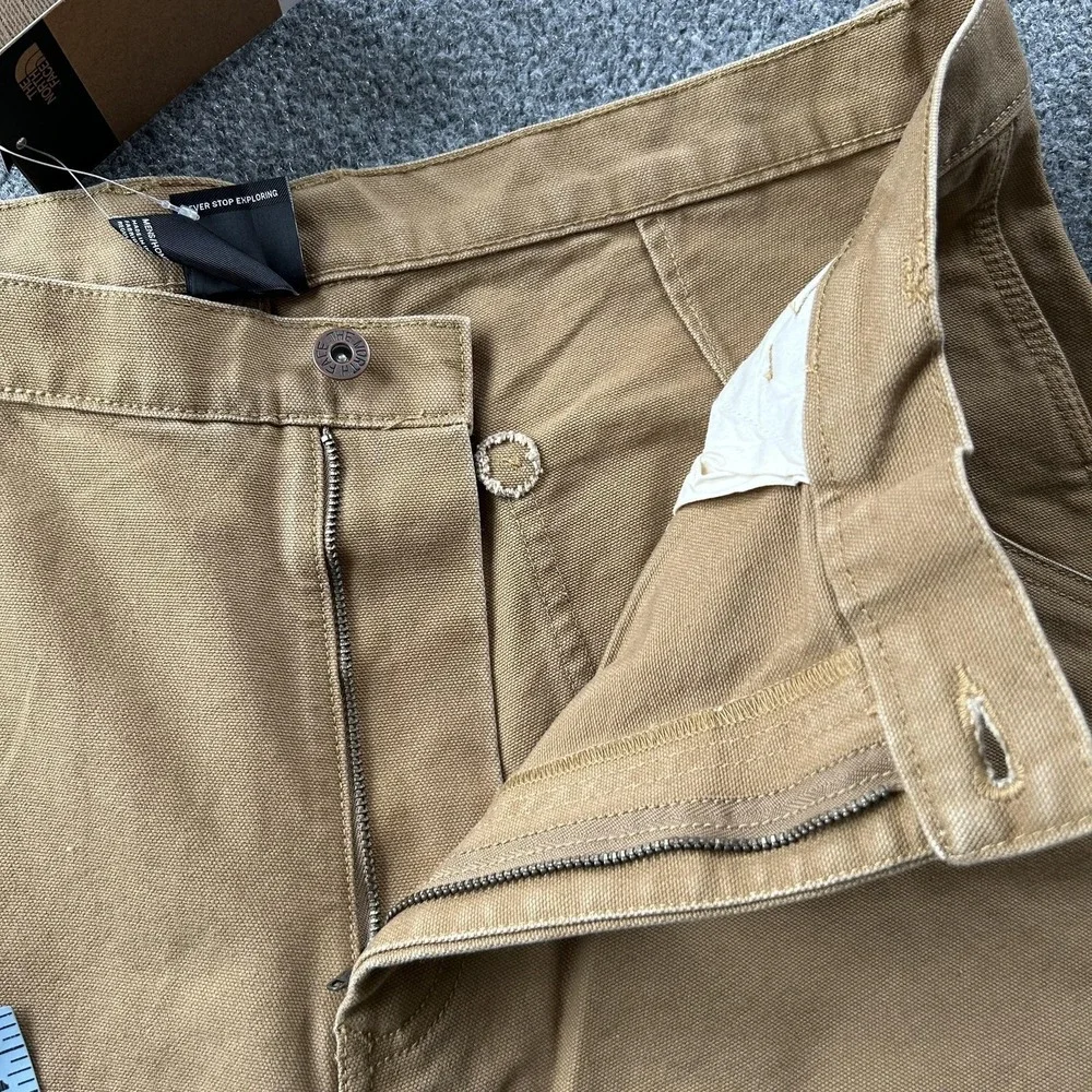 The North Face Pants Mens 38x30 Brown Berkeley Canvas Carpenter Utility Workwear